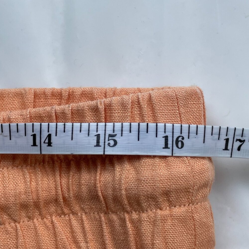 Athleta Cabo Linen Jogger Peach Size 10 - Picture 7 of 7